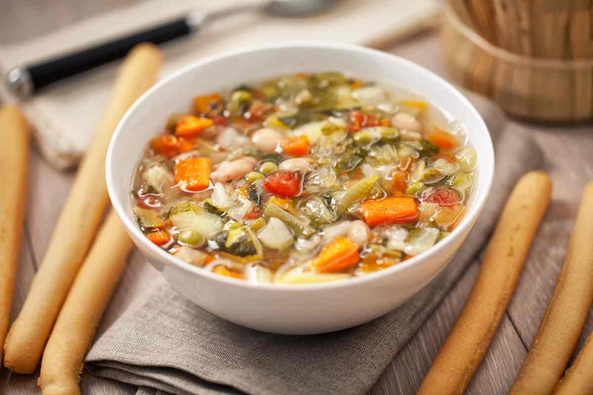 minestrone a tavola