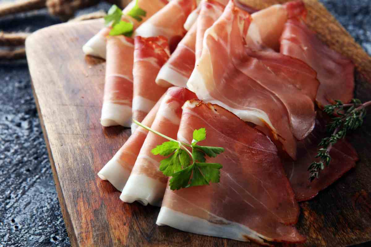 prosciutto crudo