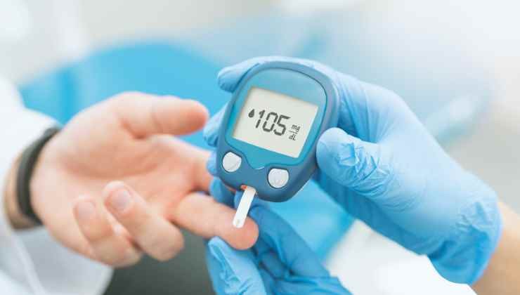 misurazione per diabete